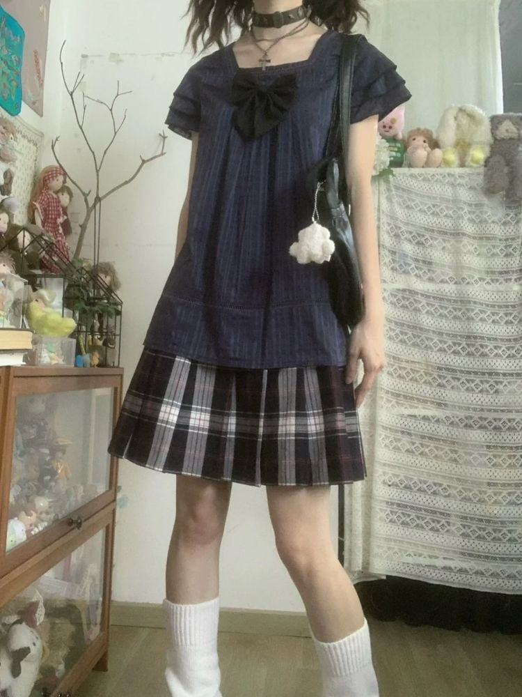 Vintage Fashion Japan - Vintage Japanese Style Two Piece Set
