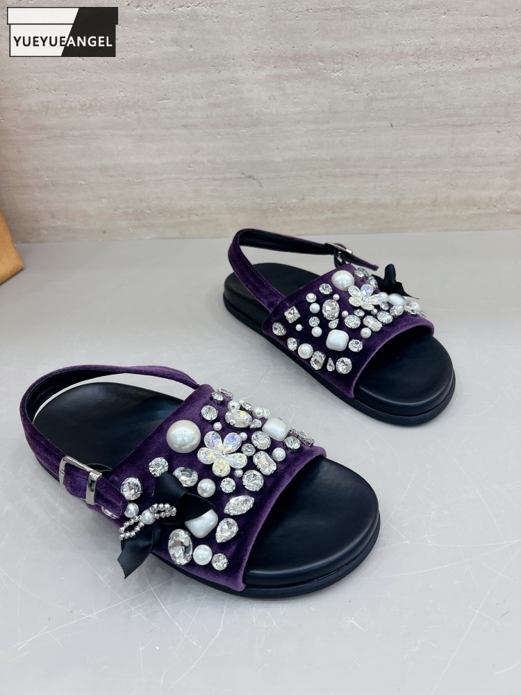 Vintage And Modern Fashion - Summer Womens Casual Breathable Buckle Platform