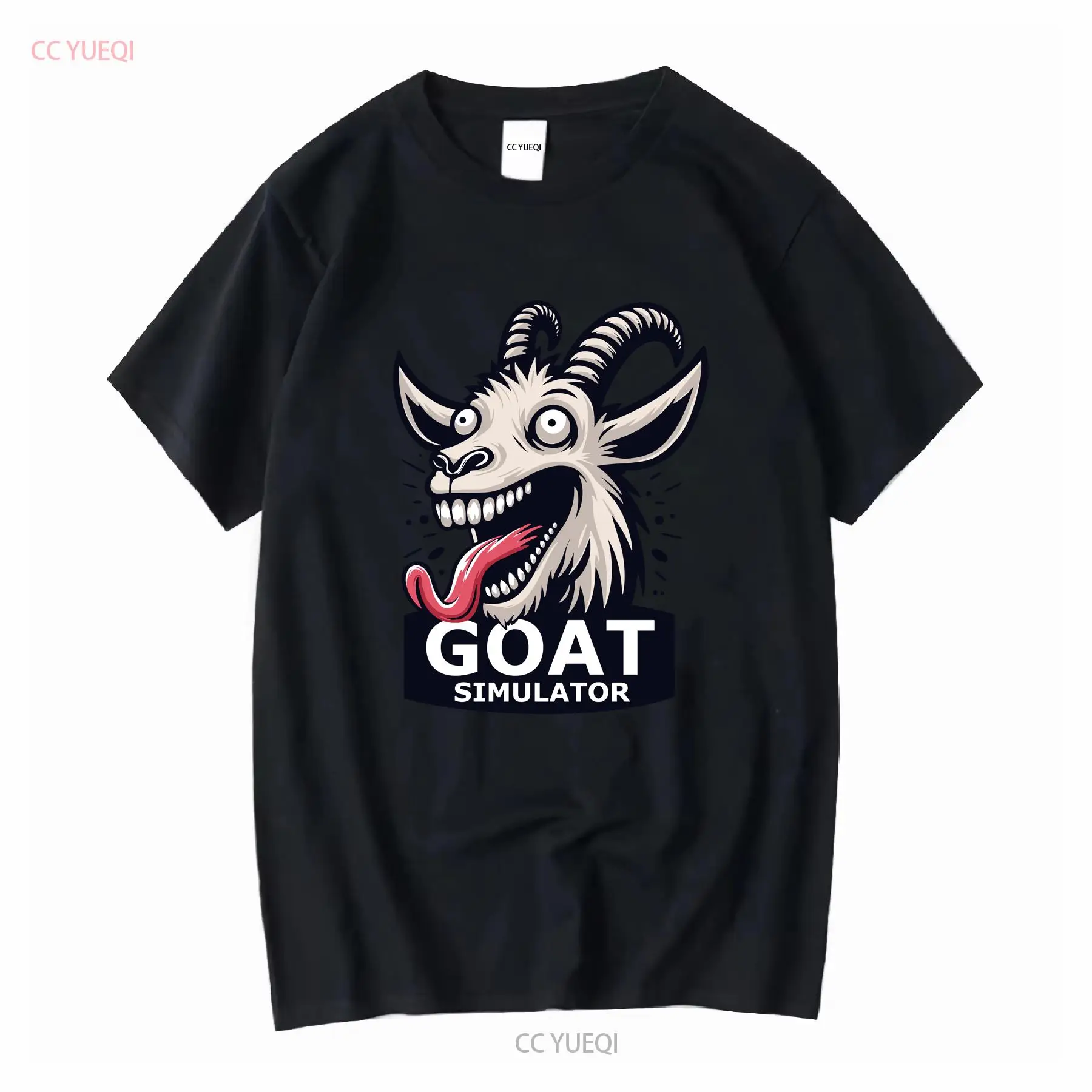 Vintage Fashion T Shirts - Goat Simulator Screaming T Shirt long