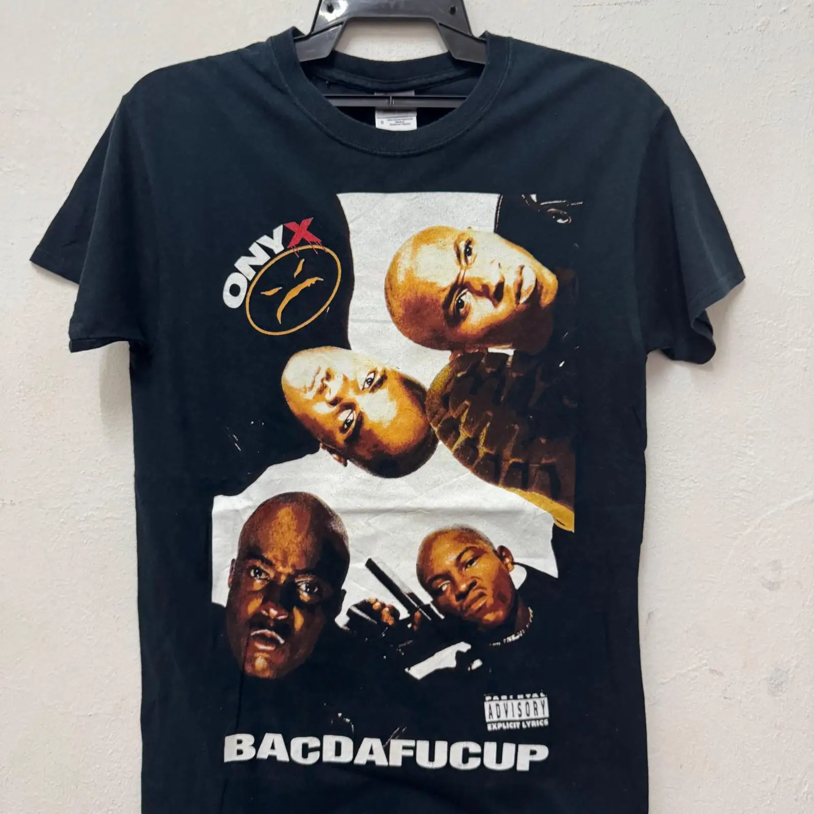 Vintage 90s Onyx Bacdafucup Ha - Band Tee Faded 90S ulasan dan harga