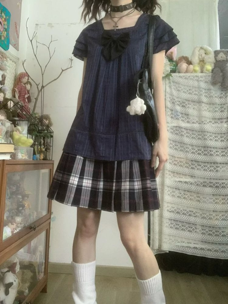 Vintage Japanese Style Two Pie - Vintage Fashion Japan ulasan dan harga