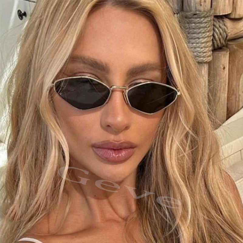 Trendy Polygonal Small Sunglas - Vintage Fashion In 2025 ulasan dan harga