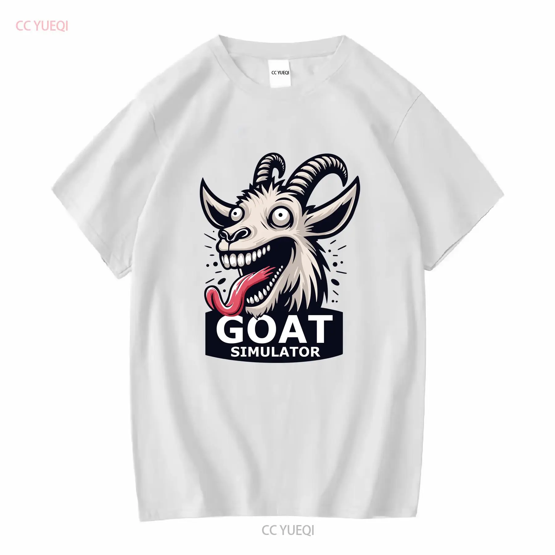 Goat Simulator Screaming T Shi - Vintage Fashion T Shirts ulasan dan harga
