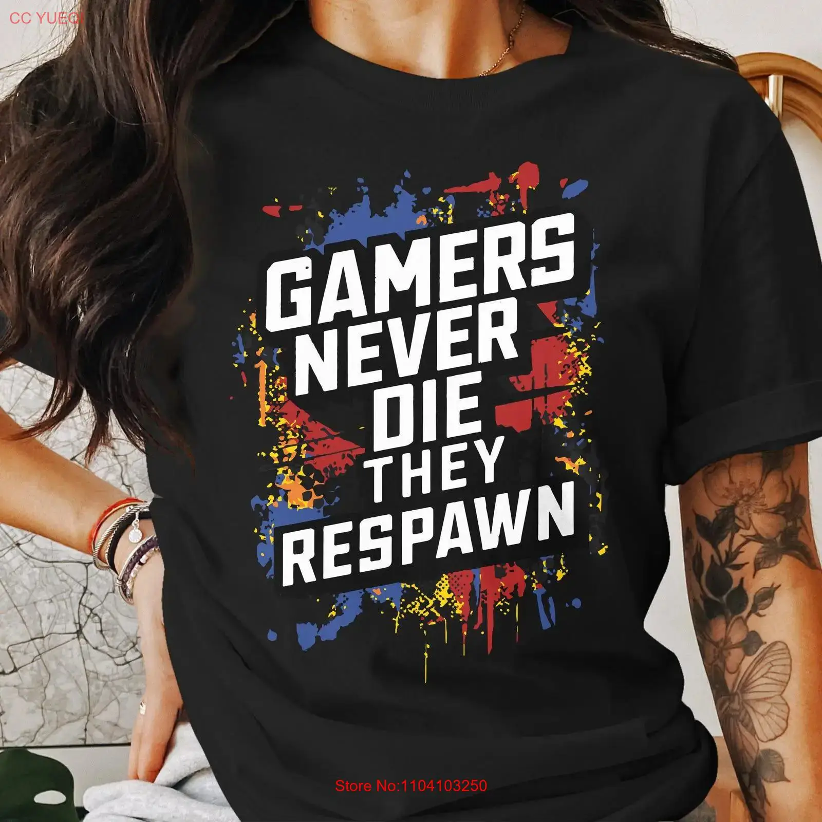 Gamers Never Die They Respawn  - Vintage Fashion Enthusiasts ulasan dan harga