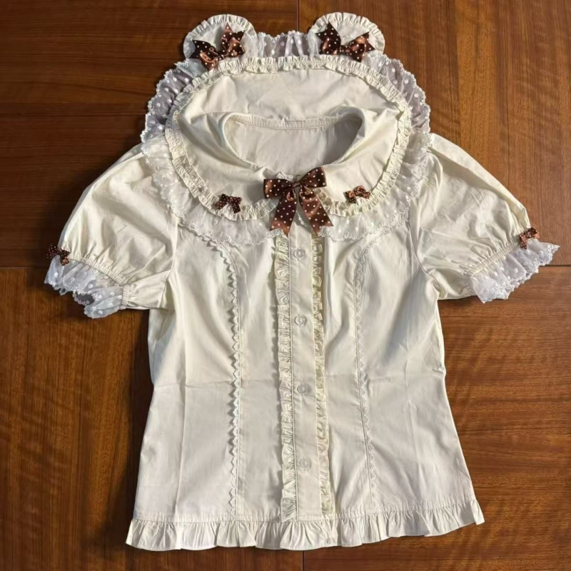 Japanese Kawaii Short Sleeve B - Vintage Fashion Japan ulasan dan harga