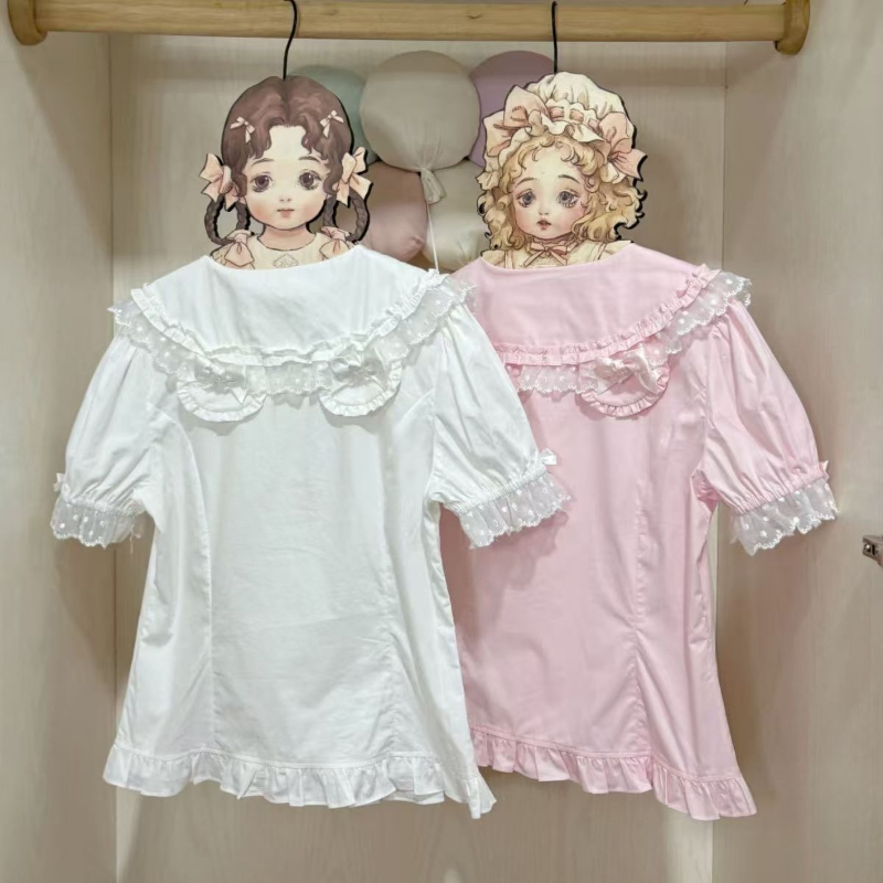 Japanese Kawaii Short Sleeve B - Vintage Fashion Japan ulasan dan harga