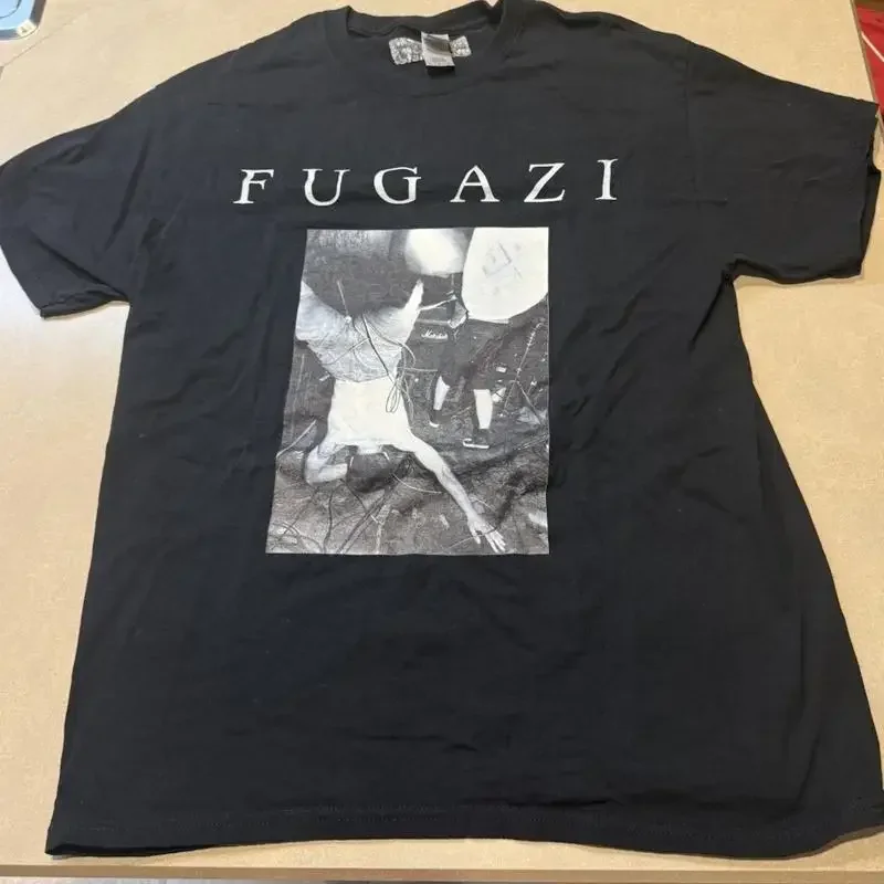 Rare Fugazi Vintage Style 90’s - Band Tee Faded 90S ulasan dan harga