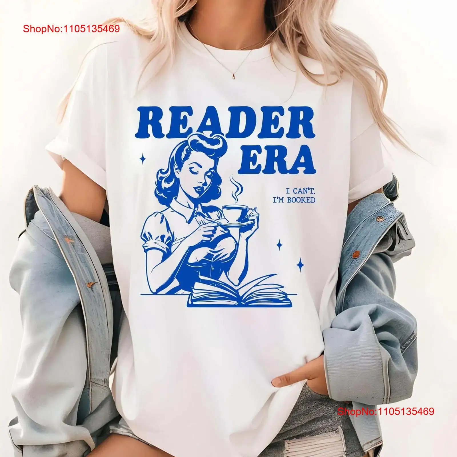 Reader Era T Shirt Book Lover  - Vintage Fashion Enthusiasts ulasan dan harga