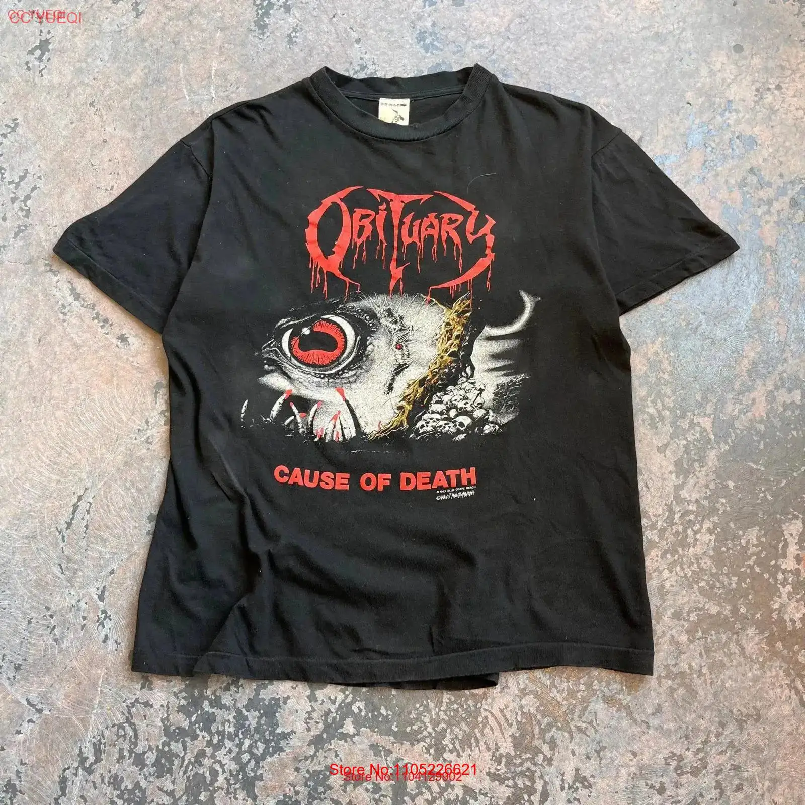1993 Obituary Cause of Death T - Vintage Fashion Obituaries ulasan dan harga