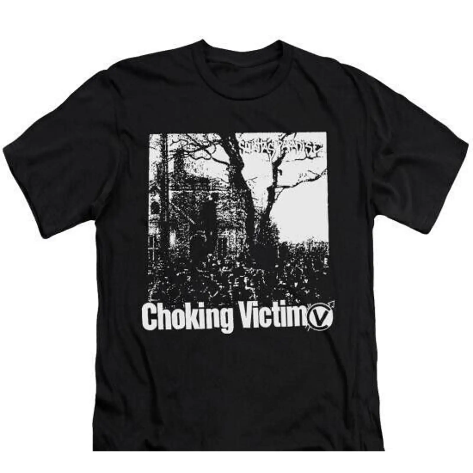 Choking Victim Squattas paradi - Vintage Fashion Victim Shirt ulasan dan harga